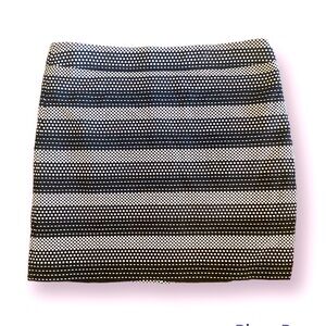 Loft Black & White Pencil Skirt Size 12 Petite Office work church party wedding